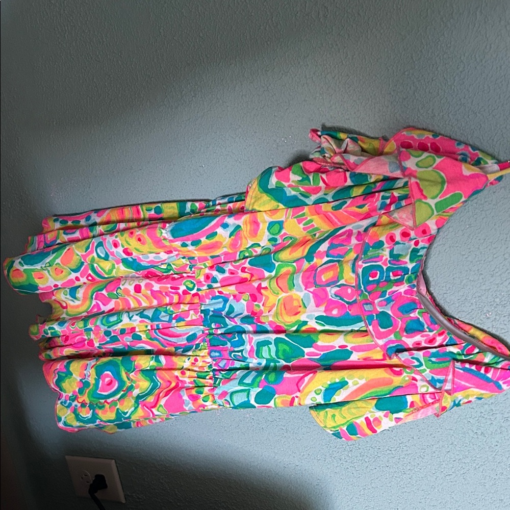 Lilly Pulitzer Vibrant Floral Dress Size S